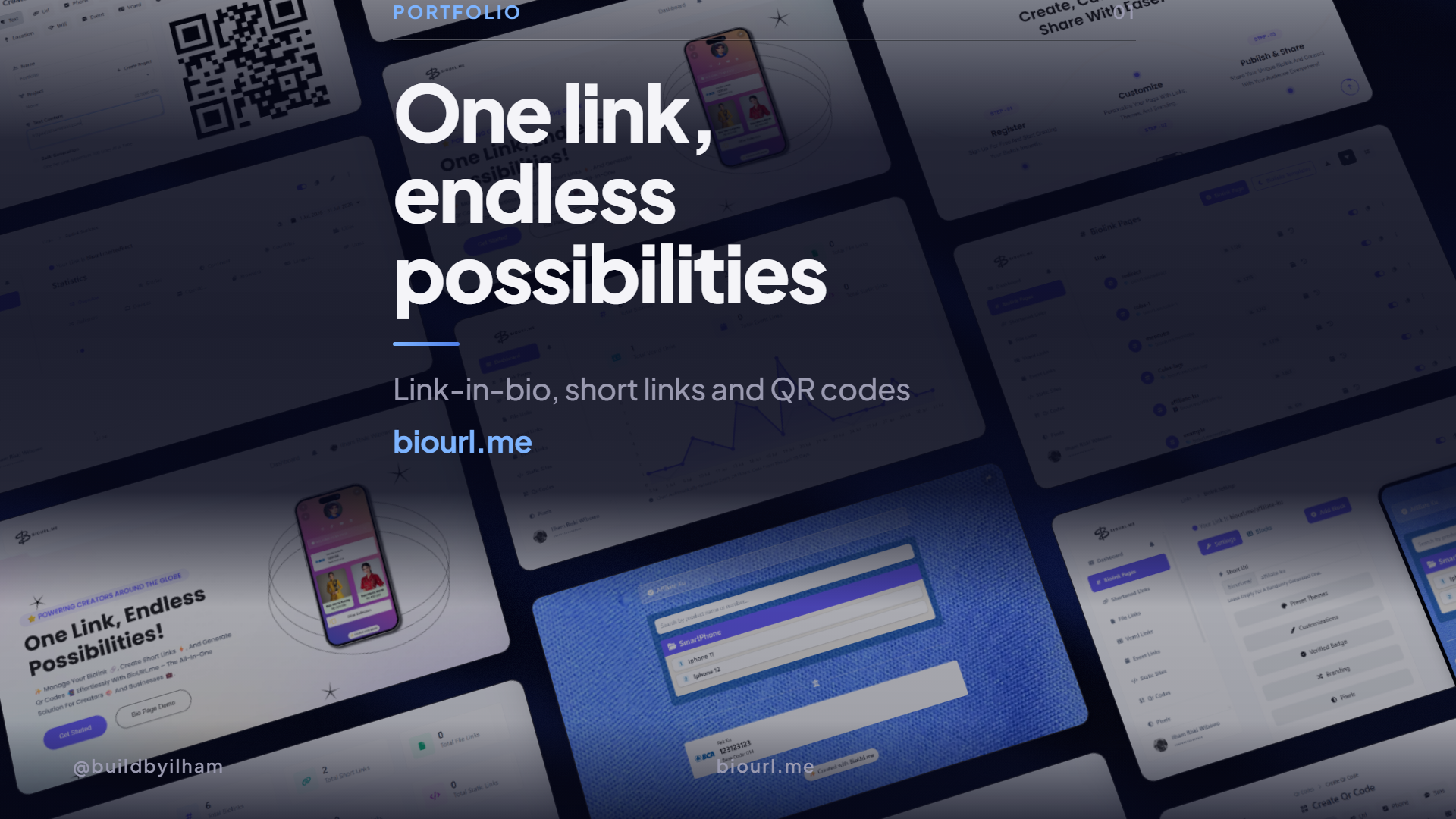 Bio Link, Short Link & QR