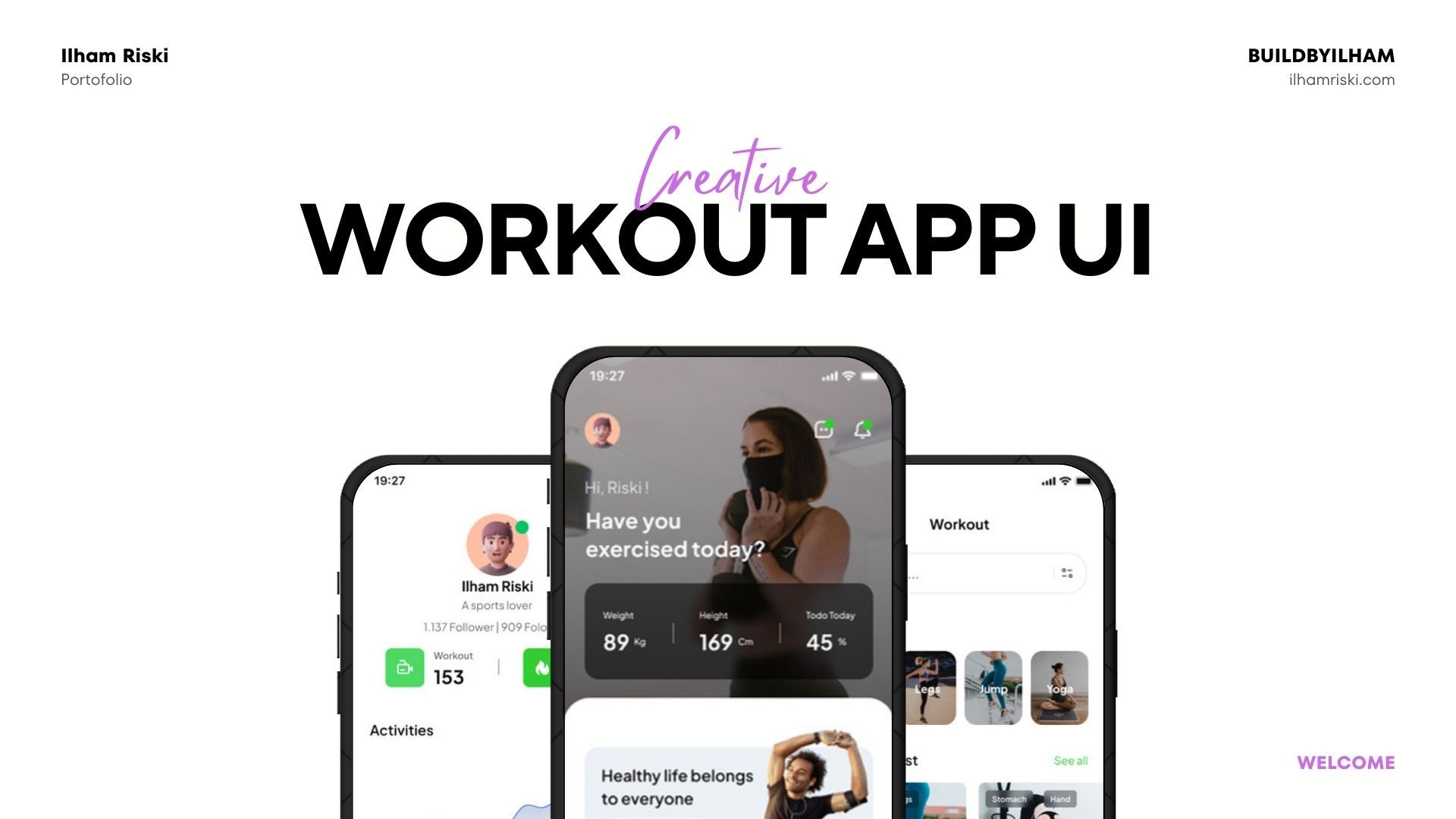Workout App · UI Concept